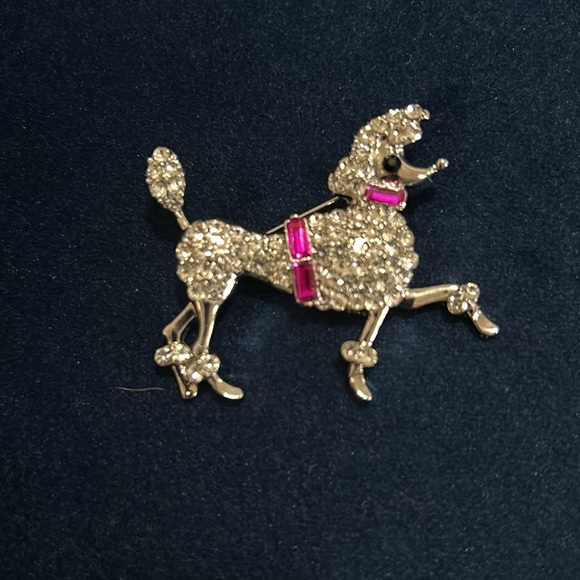 Rhinestone Poodle Pendant - Picture 5 of 6